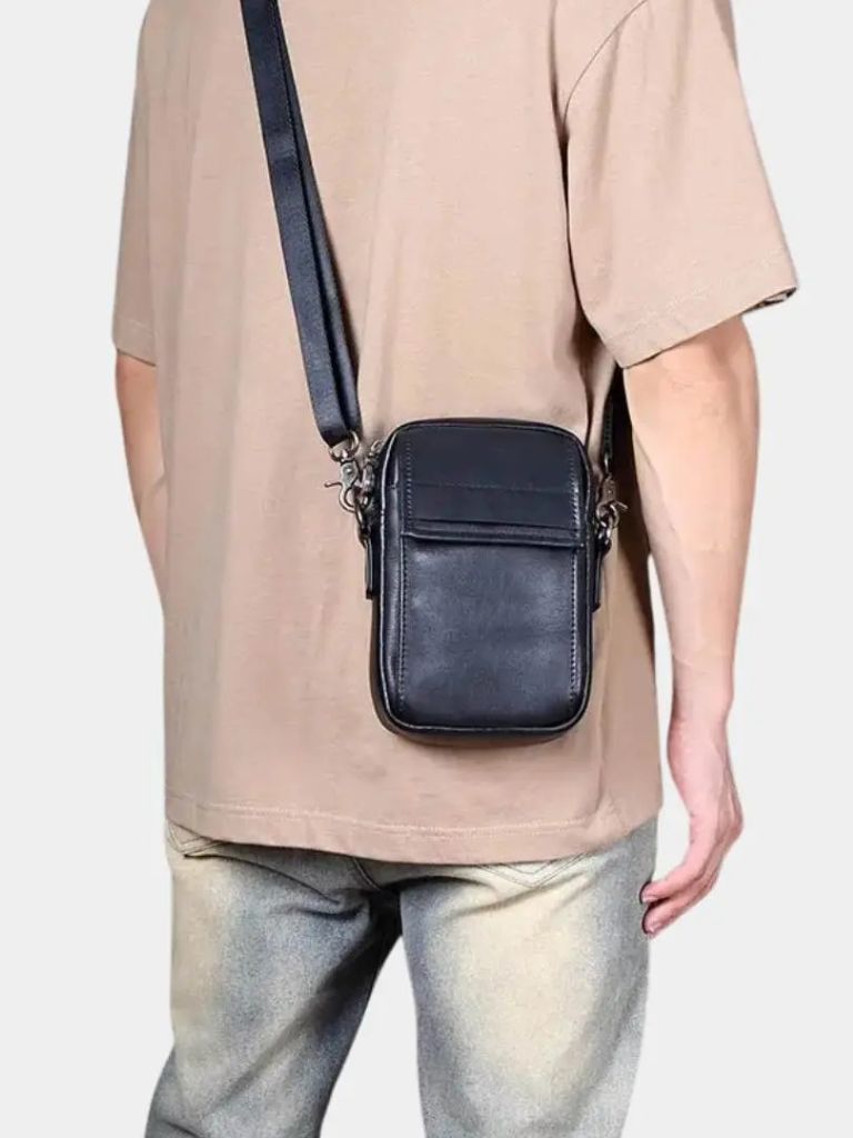 Andreas™ | Bolsa de Piel para Hombro