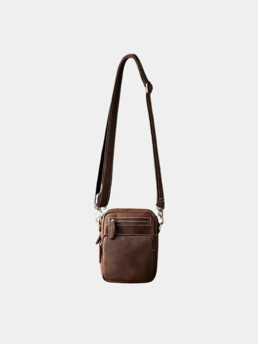 Rene™ | Bandolera de Cuero Retro