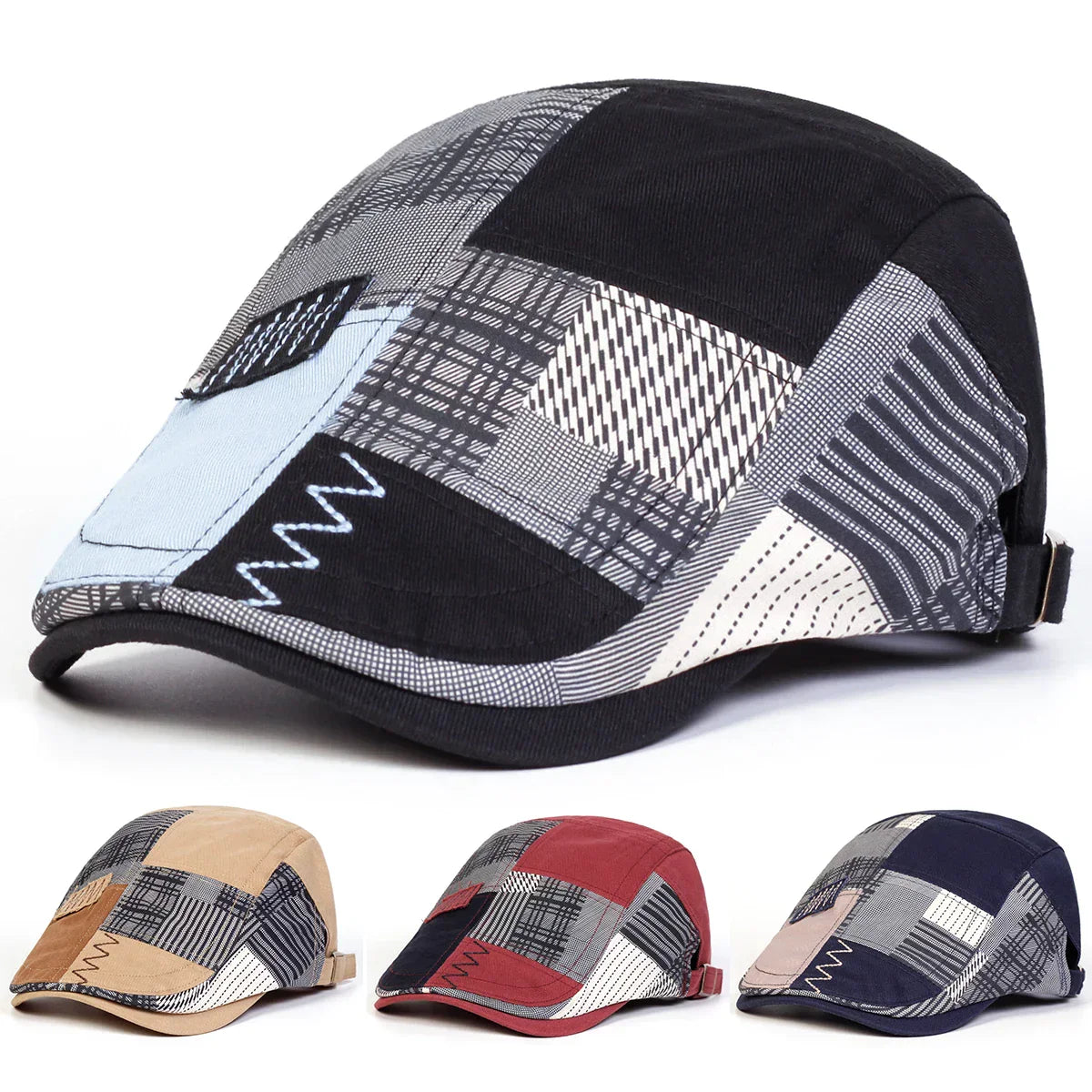 Bloom™ | Gorra de Terciopelo Patchwork para Hombre