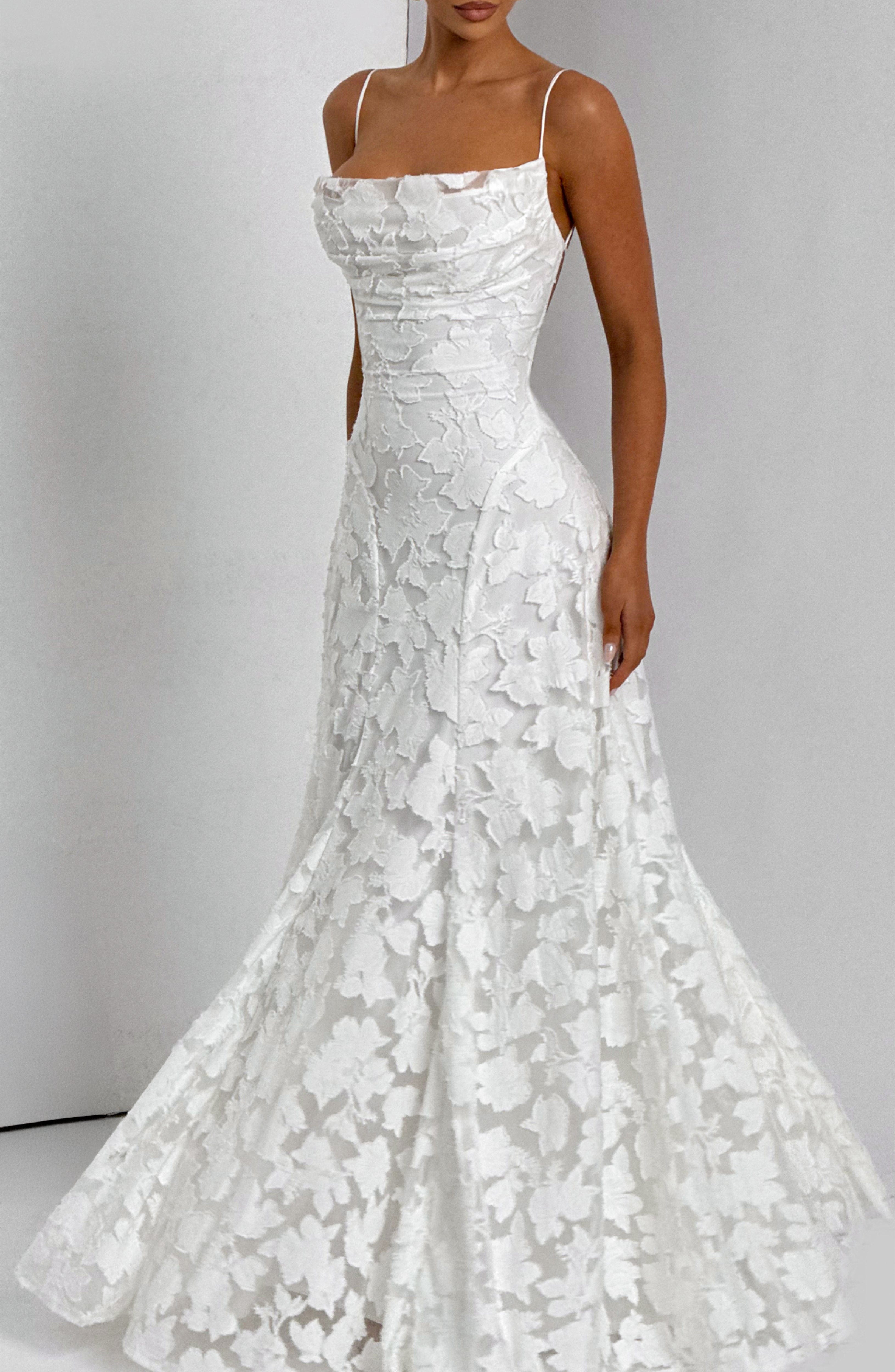 Vestido Maxi Alexander Saint Flores