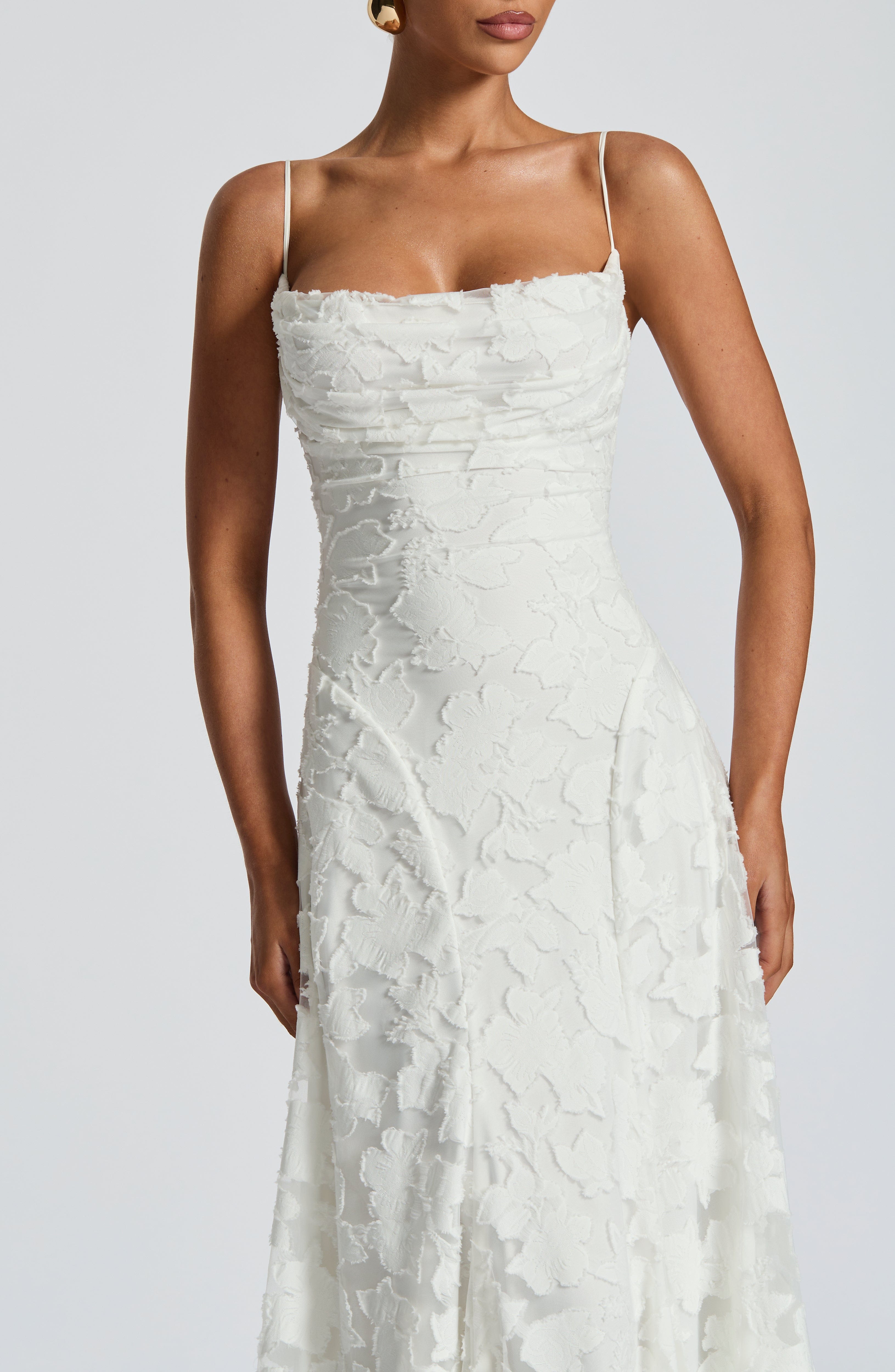 Vestido Maxi Alexander Saint Flores