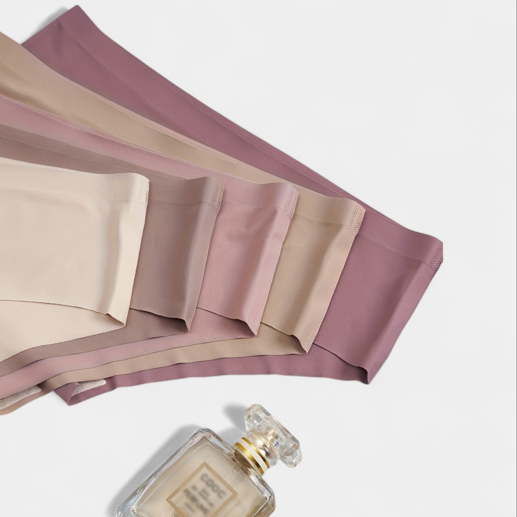 #Color_Set básico en nude y rosa de tela