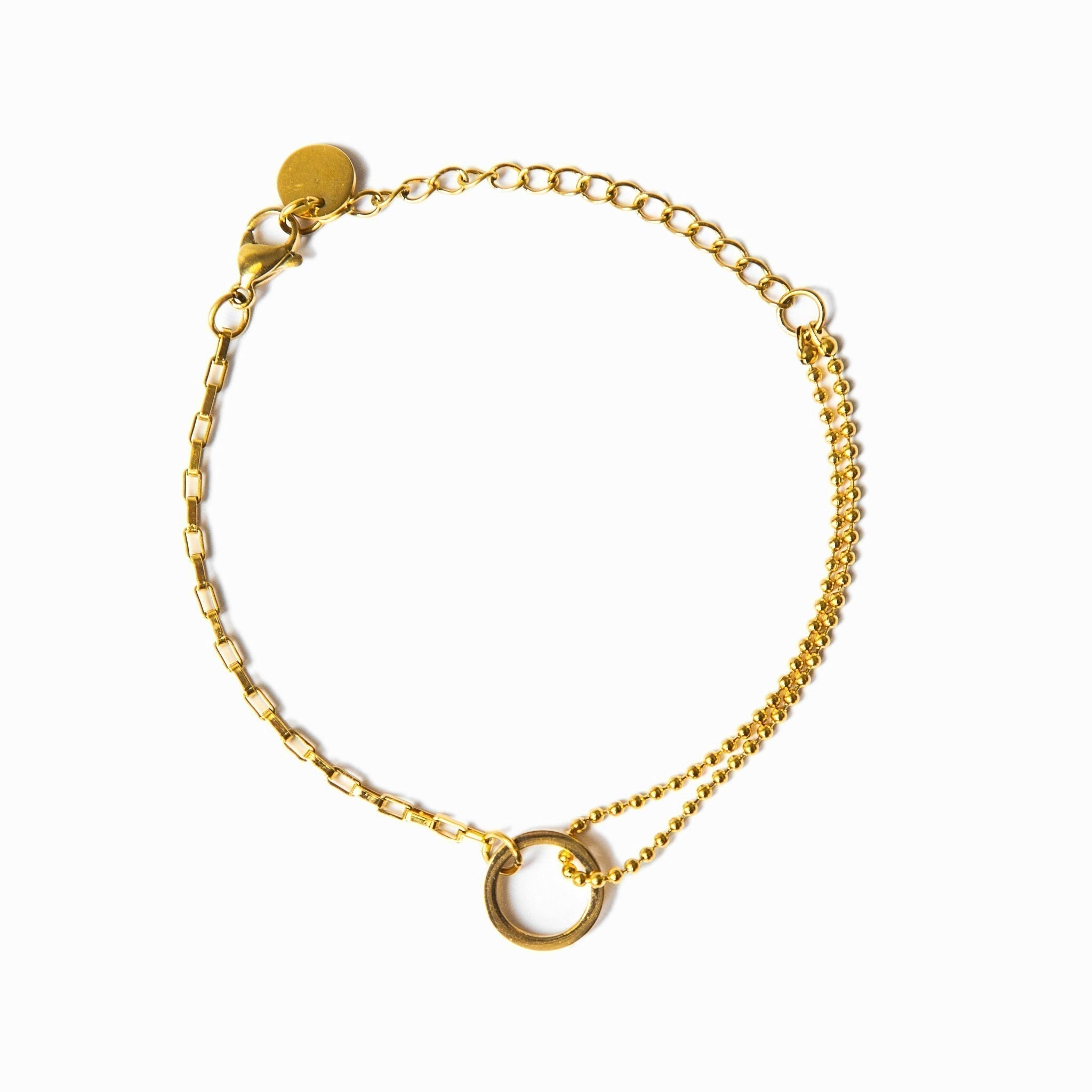 Pulsera de Tenis Dorada