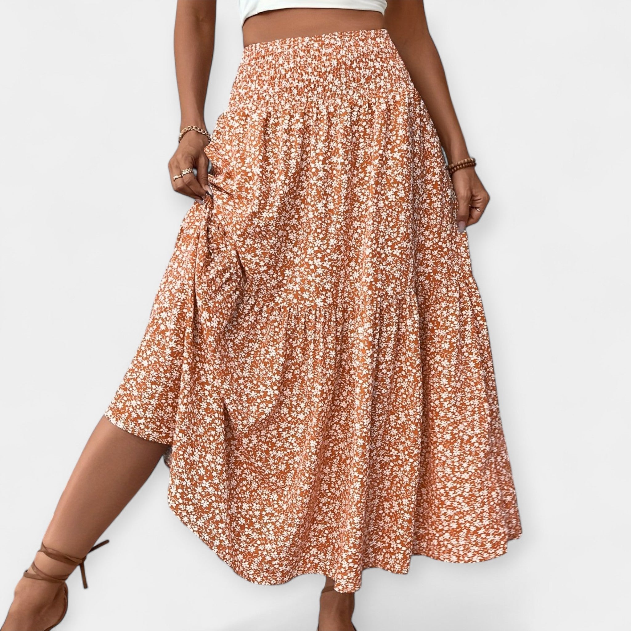 #Color_Naranja Flores