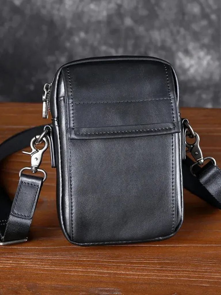 Andreas™ | Bolsa de Piel para Hombro