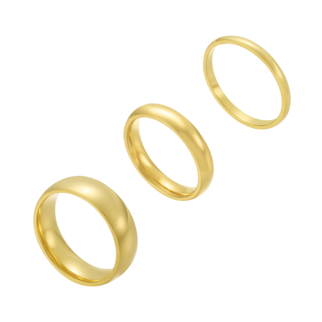 #Color_Acero inoxidable con acabado dorado - Impermeable