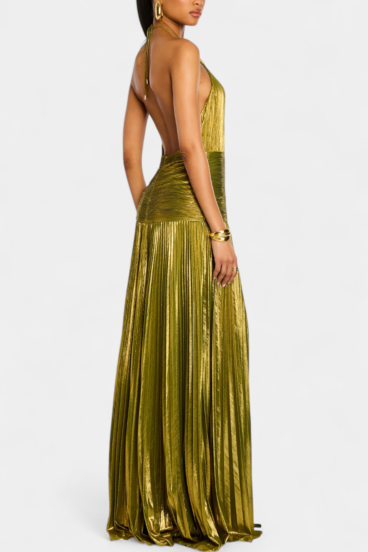 Emma | Vestido Metálico