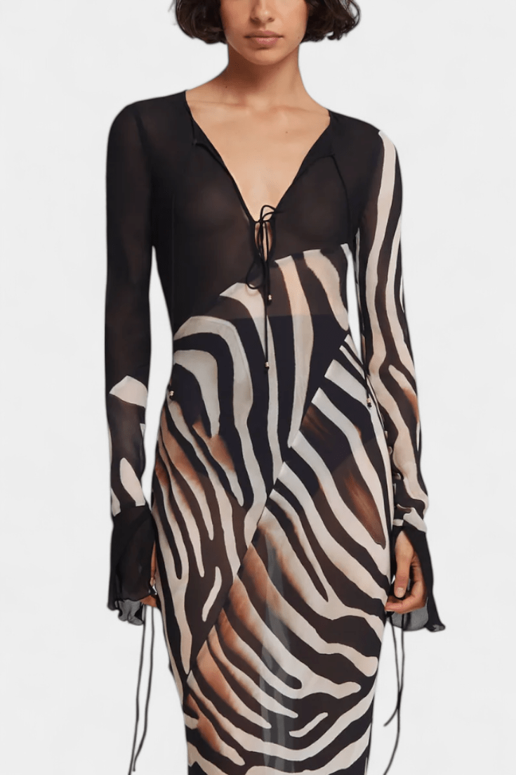 Gry | Vestido Cebra