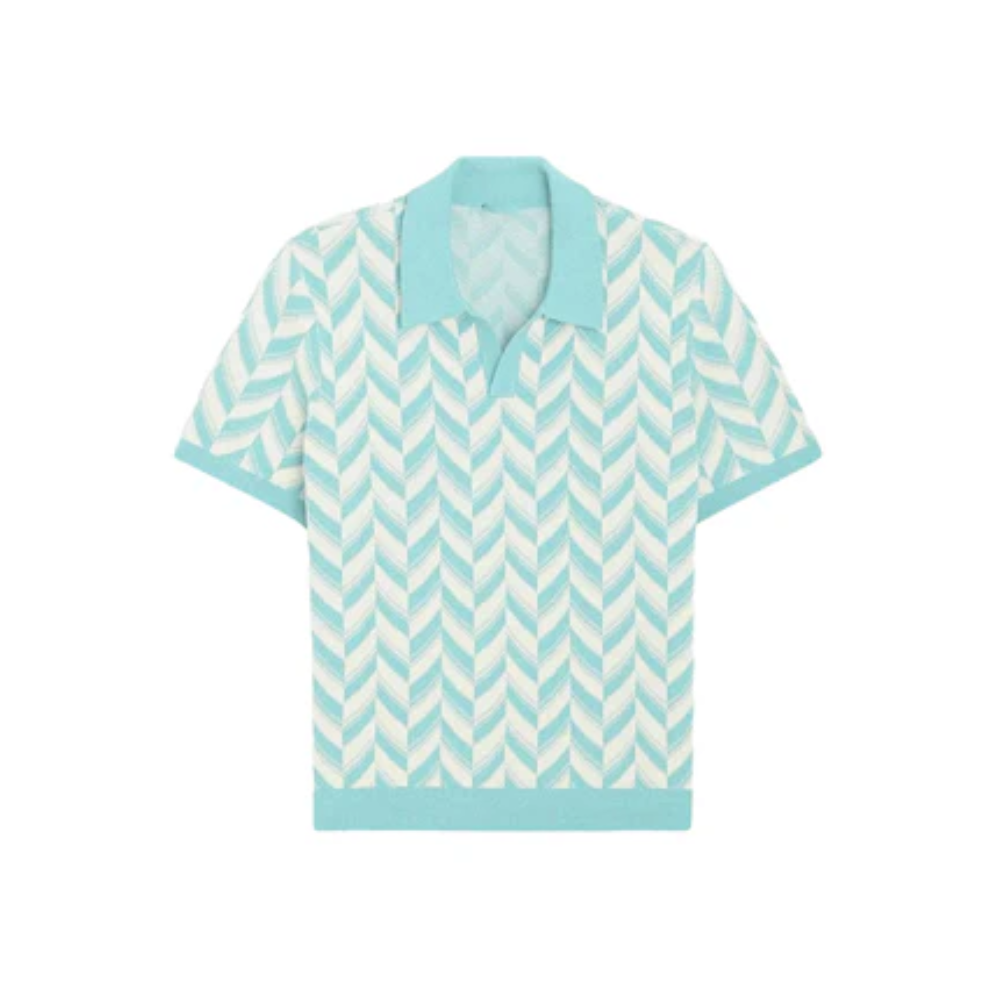 Polo con cuello en V