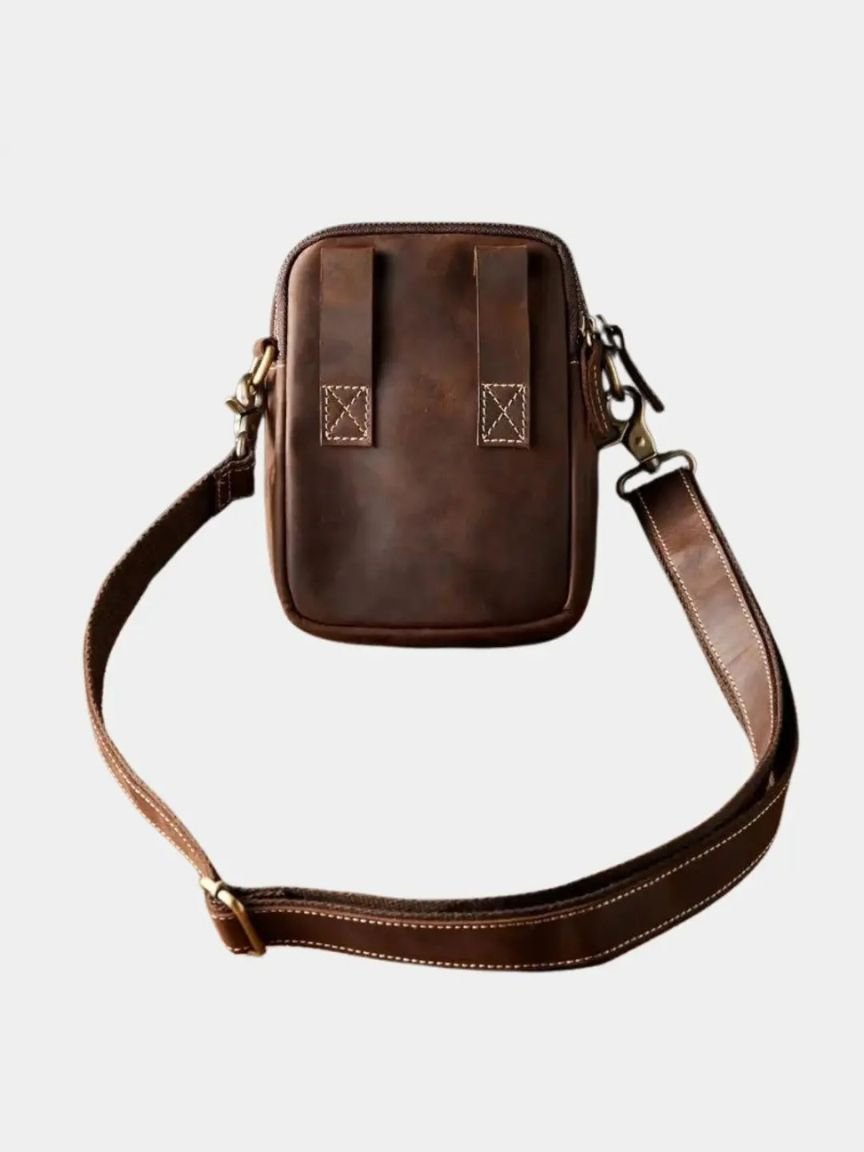 Rene™ | Bandolera de Cuero Retro