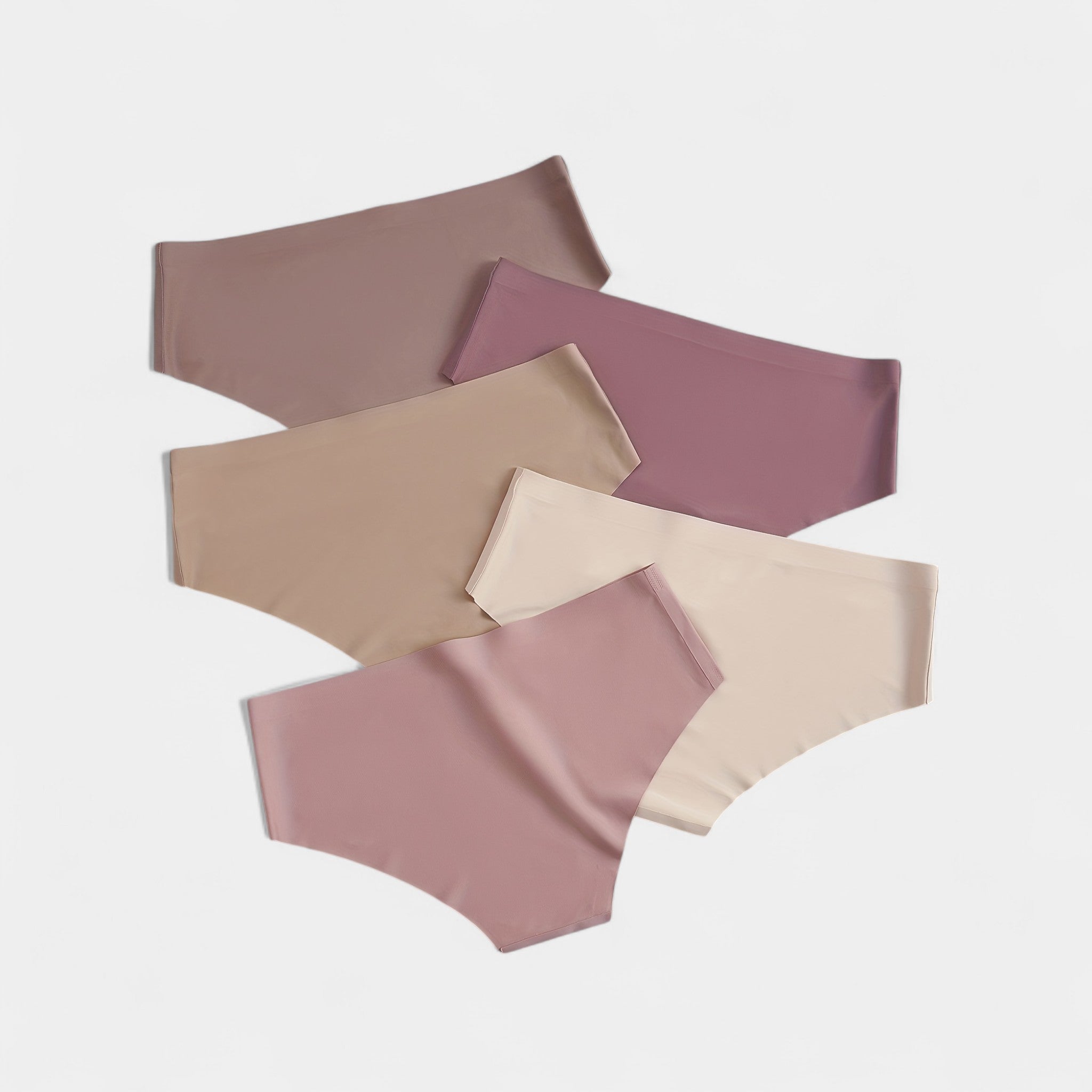 #Color_Set básico en nude y rosa de tela