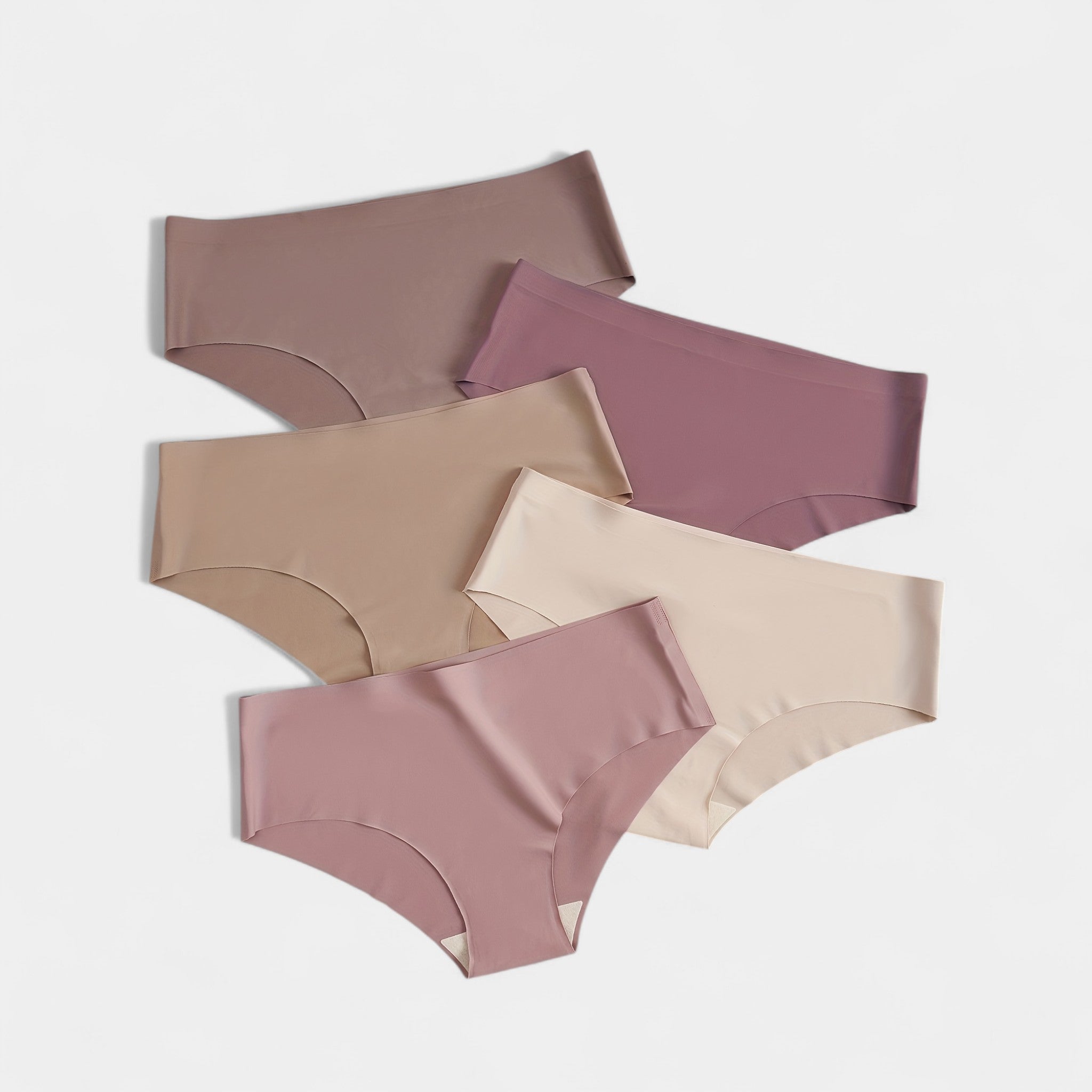 #Color_Set básico en nude y rosa de tela