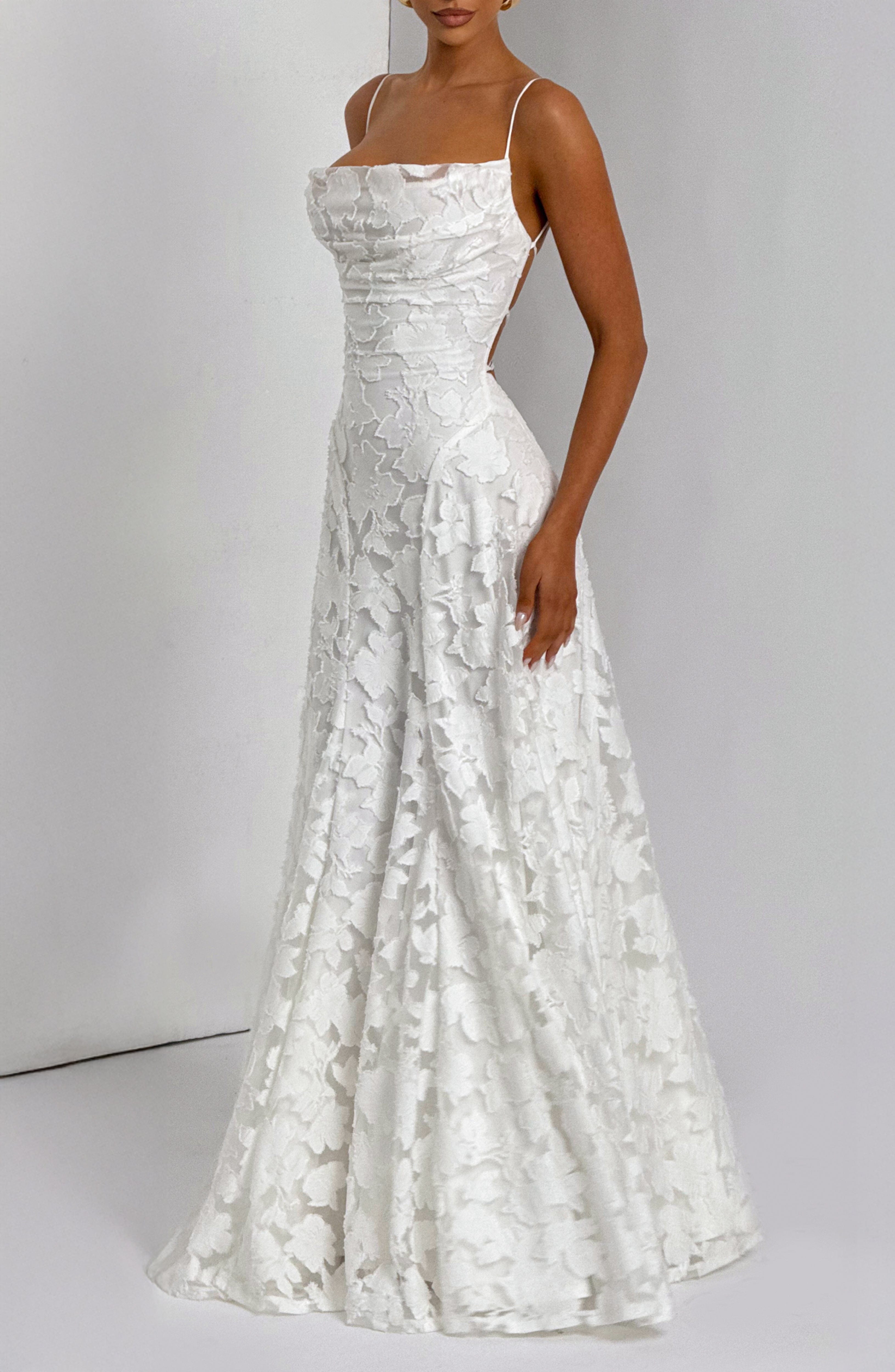 Vestido Maxi Alexander Saint Flores