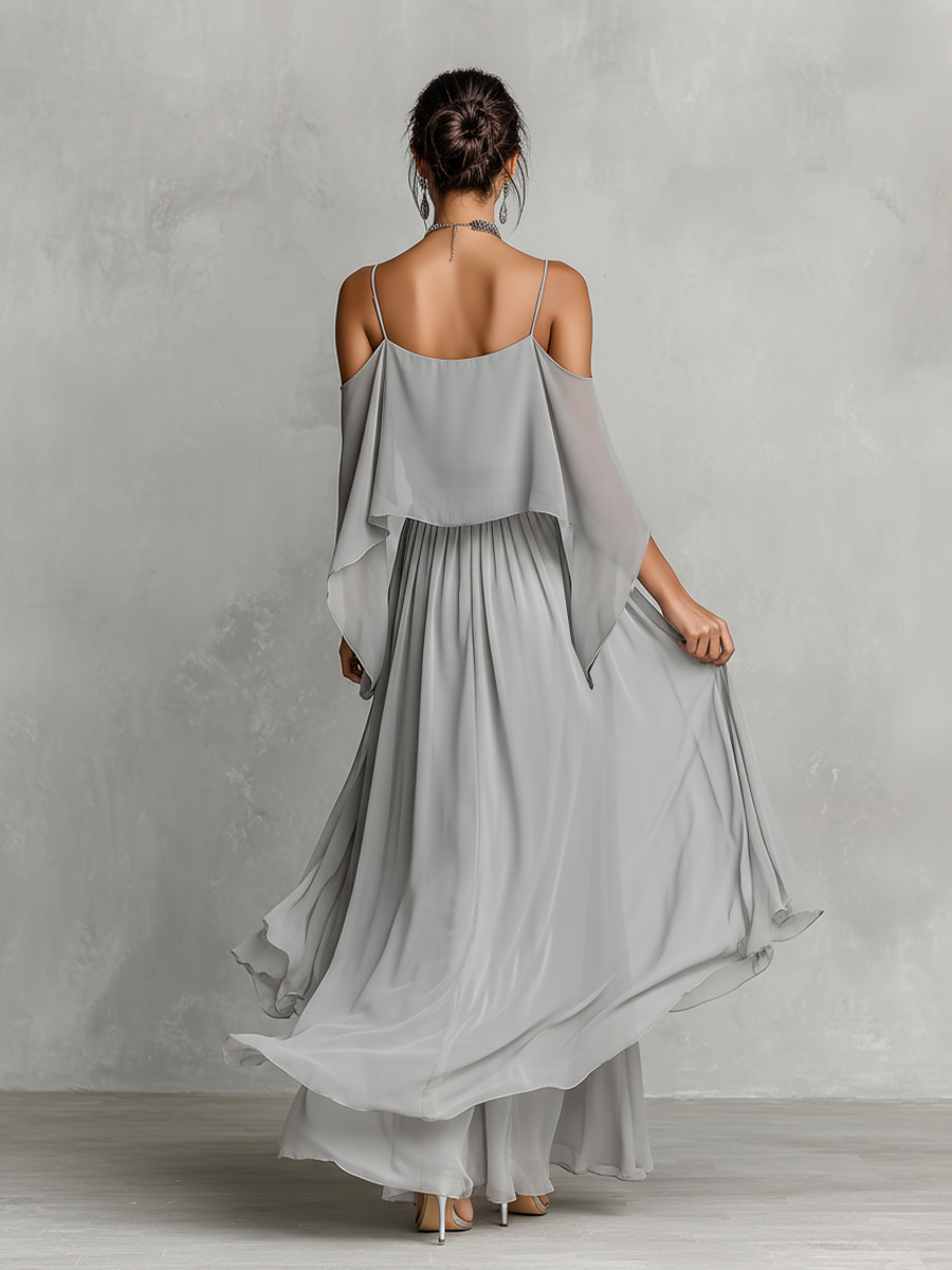 Conjunto de top de tirantes fluidos y pantalón